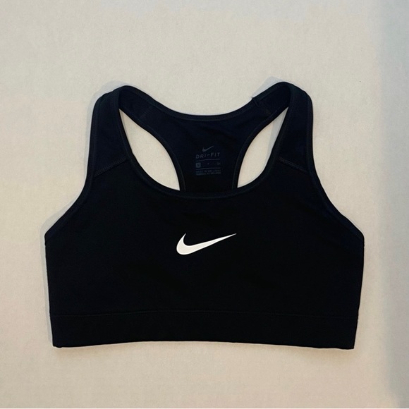 Nike Dri-Fit Sports Bra Black - Picture 2 of 7